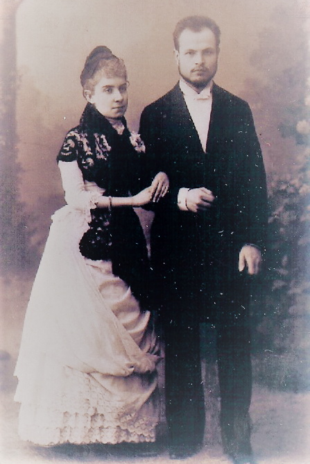 Wincenty i Zofia Lutosławsy Madryt 1887 r.