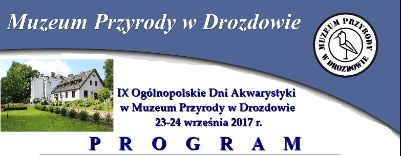 IX edycja Ogólnopolskich Dni Akwarystyki - program Program