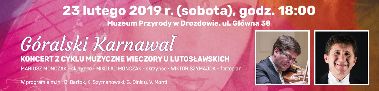 Zaproszenie na koncert Muzyczne wieczory2