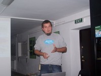 Michał Mięsikowski, student UMK w Toruniu dni akwarystyki