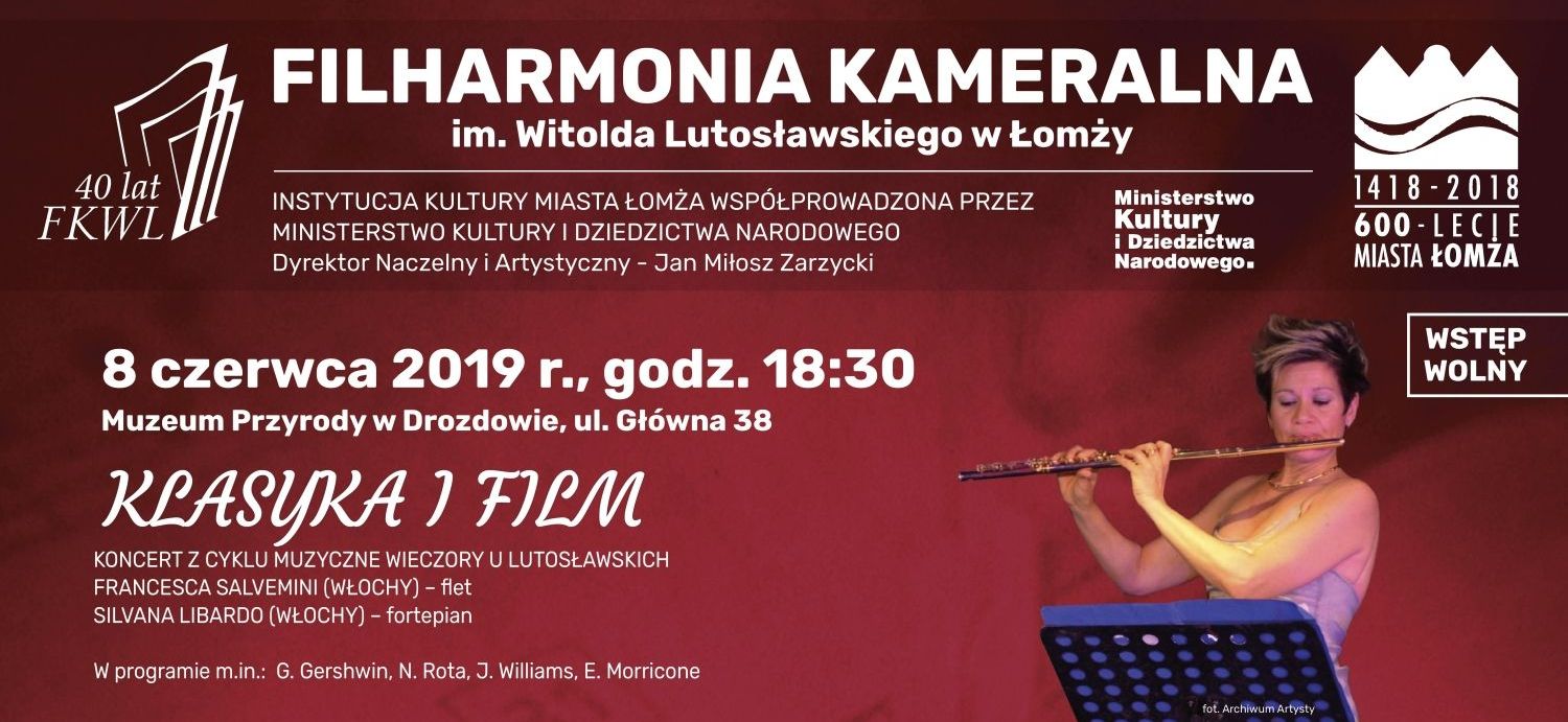 Koncert kameralny "Klasyka i film" - plakat XxY