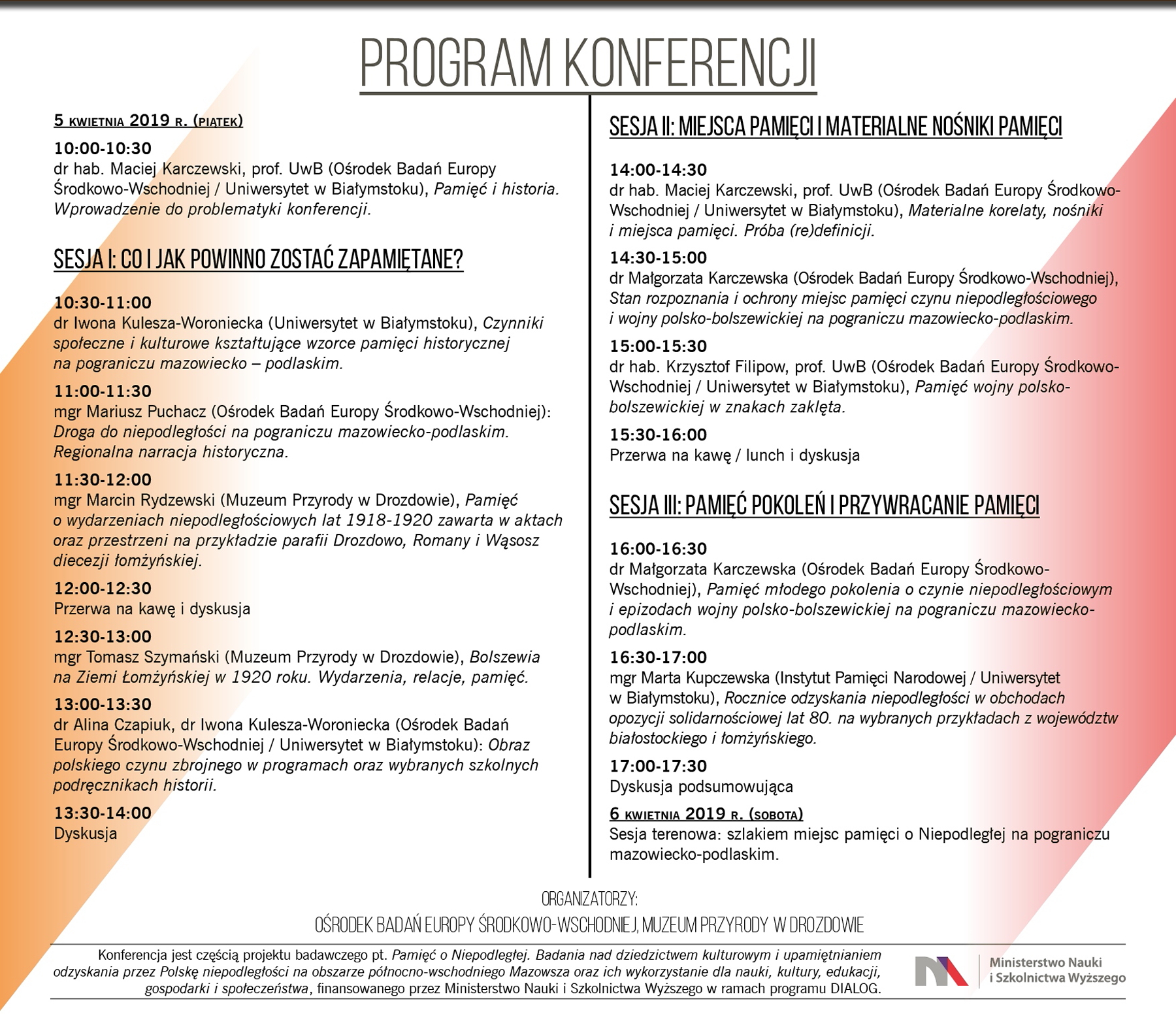 konferencja FB2 program