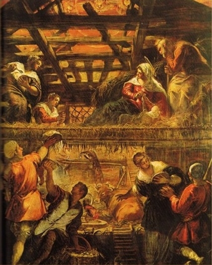JacopoTintoretto Poklon pasterzy